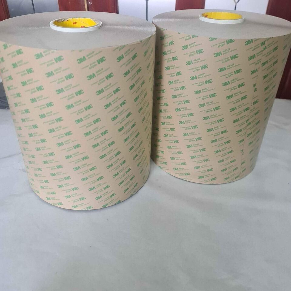 3M 468MP 200MP Double Sided Adhesive Transfer clear Tape 410mm x 220Meters Roll