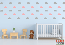 Load image into Gallery viewer, Cloud Shape Wall Stickers - Kruger Stickers